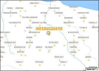 map of Imesougouene