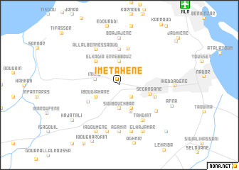 map of Imetahene