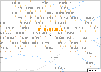 map of Imfayatonse