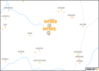 map of Imfono