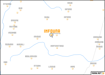 map of Imfouna