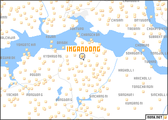 map of Imgan-dong