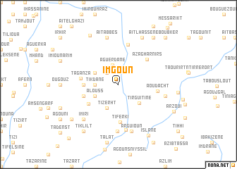 map of Imgoun