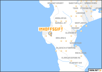 map of Imhoffʼs Gift