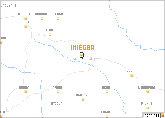 map of Imiegba