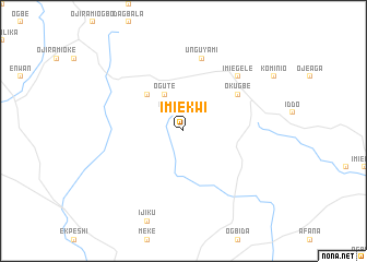 map of Imiekwi