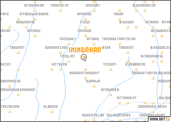 map of Imimdrhar