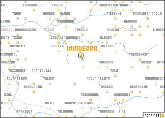 map of Imi nʼ Derra