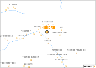 map of Imi Nirsh