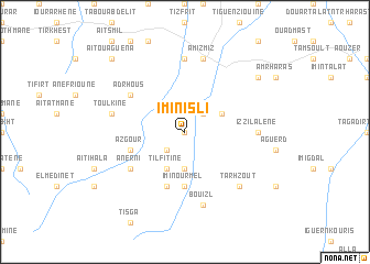 map of Imi nʼIsli