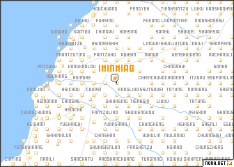 map of I-min-miao