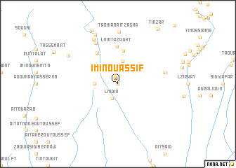 map of Imi nʼOu Assif