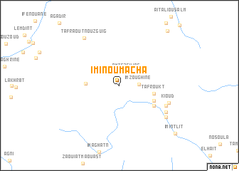 map of Imi nʼOumacha