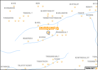 map of Imi nʼOumfid