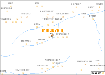map of Imi nʼOuyhia