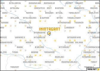 map of Imi nʼ Tagant