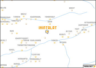 map of Imi nʼTalat