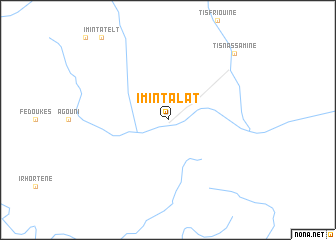 map of Imi nʼTalat