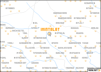 map of Imi nʼTalat