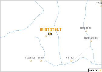 map of Imi nʼ Tatelt