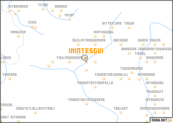 map of Imi-n-Tesgui