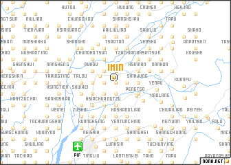 map of I-min