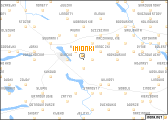 map of Imionki