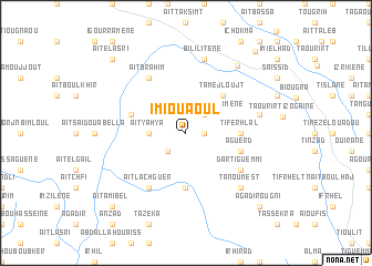 map of Imi Ouaoul