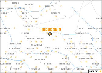 map of Imi Ougadir