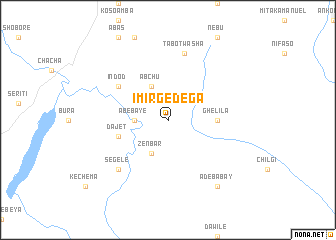 map of Imirgē Dega