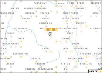 map of Imirhir