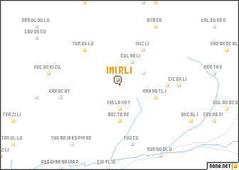 map of İmirli