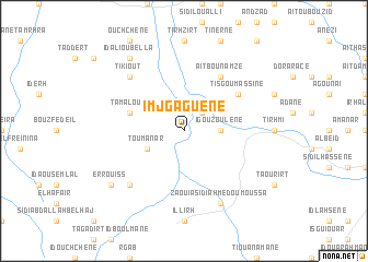 map of Imjgaguene