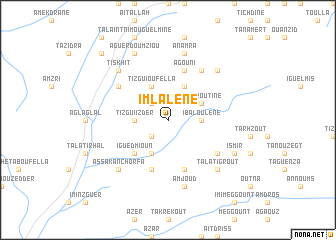 map of Imlalene
