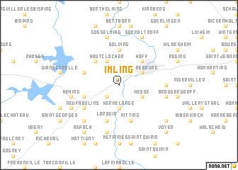 map of Imling