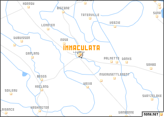 map of Immaculata