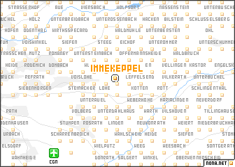 map of Immekeppel