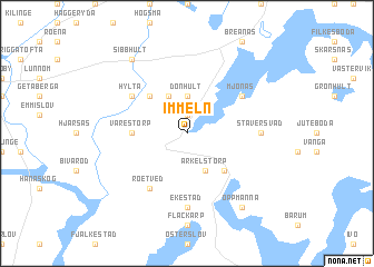 Immeln (Sweden) map - nona.net