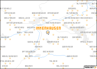 map of Immenhausen