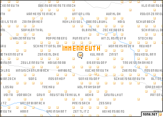map of Immenreuth