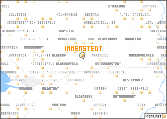map of Immenstedt