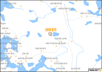 map of Immen