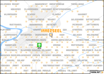 map of Immerseel