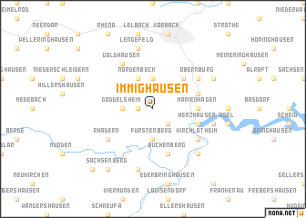 map of Immighausen