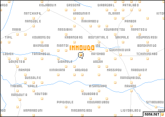 map of Immoudo