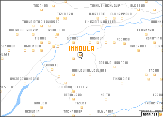 map of Immoula