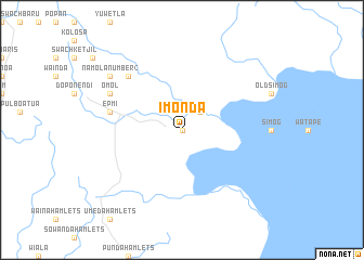 map of Imonda