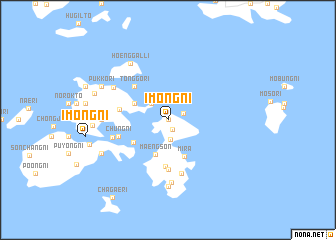 map of Imong-ni