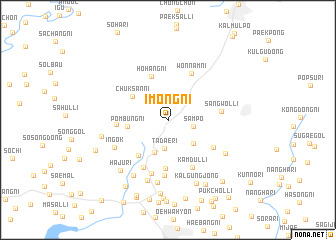 map of Imong-ni