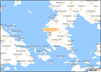 map of Imong-ni